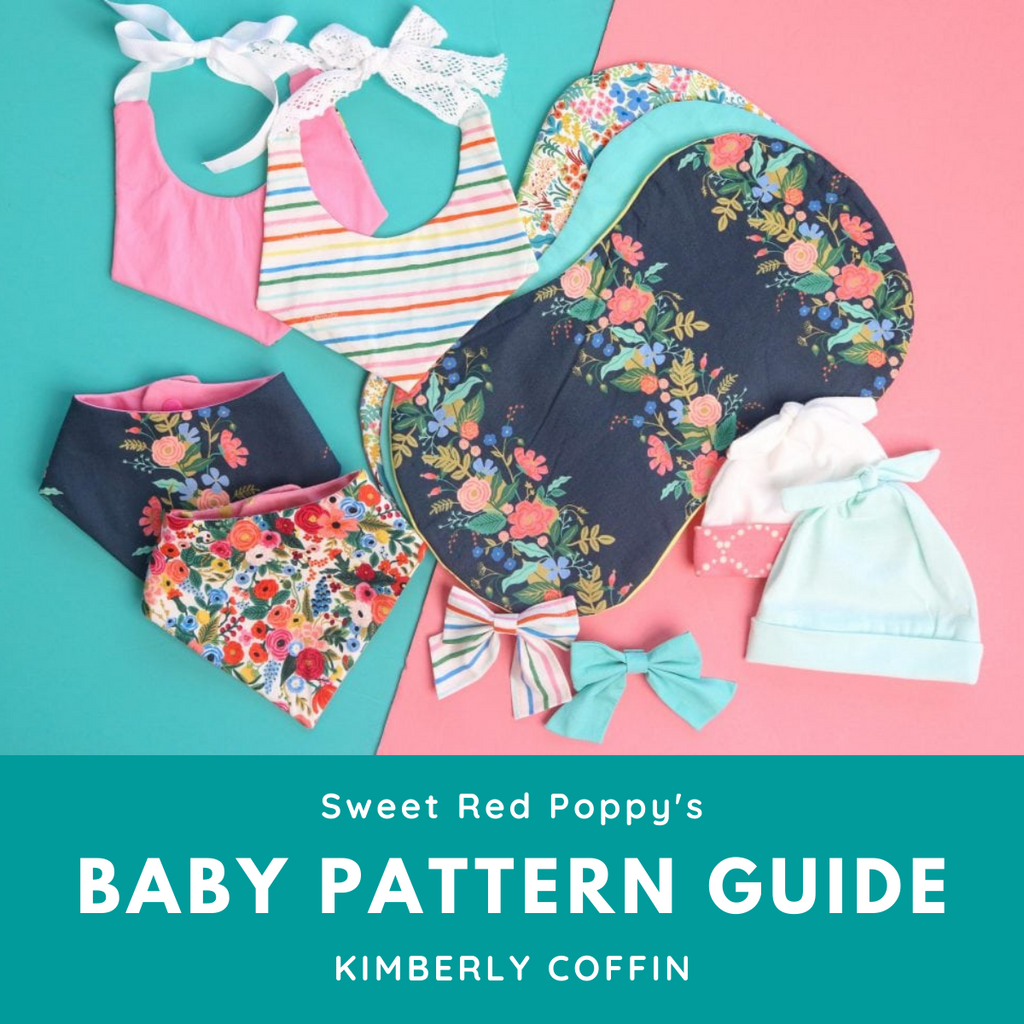 Baby sewing patterns guide featured by top US sewing influencer, Sweet Red Poppy