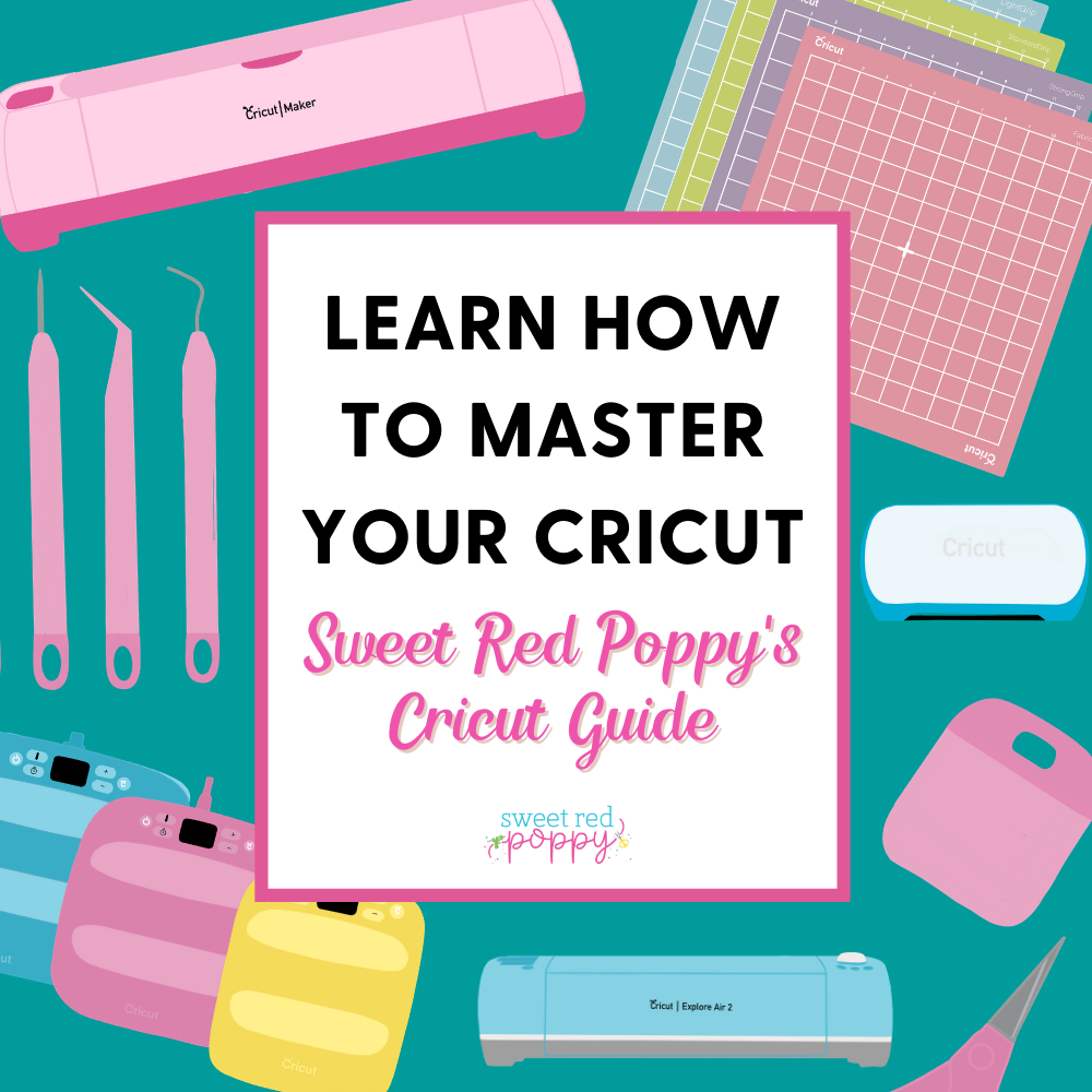 Printed Cricut guide by Sweet Red Poppy