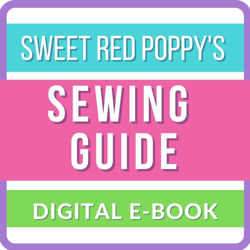 Learn How To Sew  Sweet Red Poppy Sewing Guide