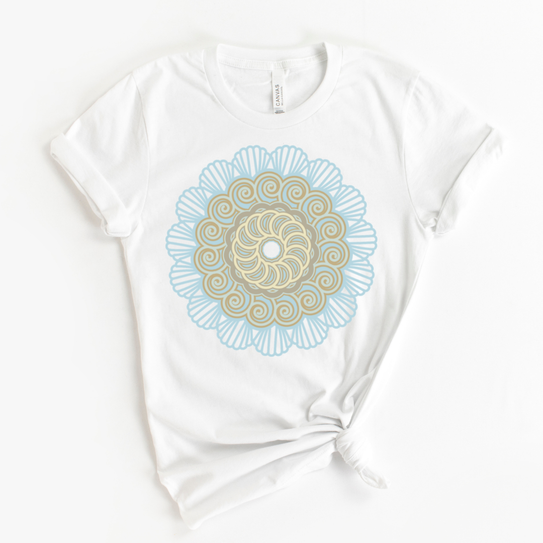 Seashell Swirls Mandala - Expanding Layers Cut Files – Sweet Red Poppy