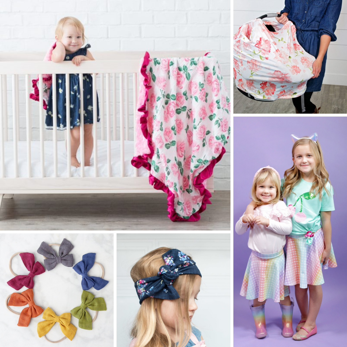 Baby Sewing Patterns Digital Download | Tutorials | Sweet Red Poppy