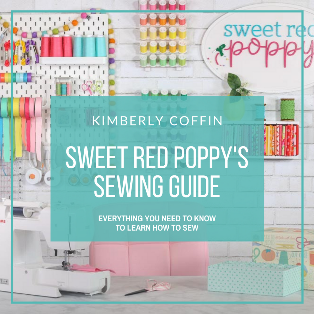 Sewing Guide digital download by top US sewing influencer, Sweet Red Poppy